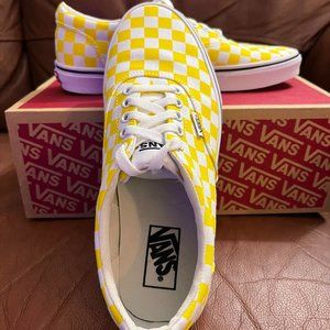 Vans - Yellow Checkerboard - Lace-up